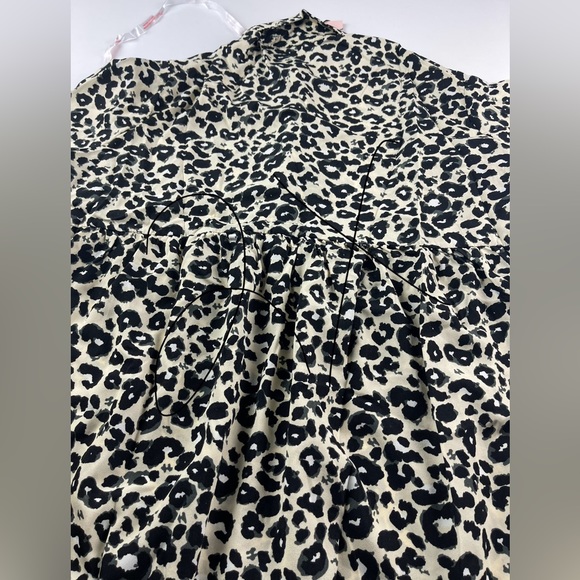 Shirt Smock Dress Leopard - Picture 4 of 4
